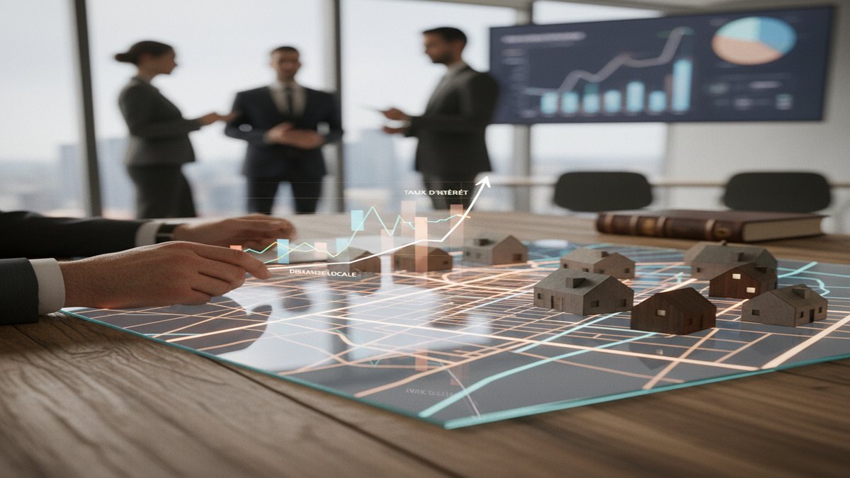 Le marche immobilier evolue au rythme des taux d'interet et de la demande locale.