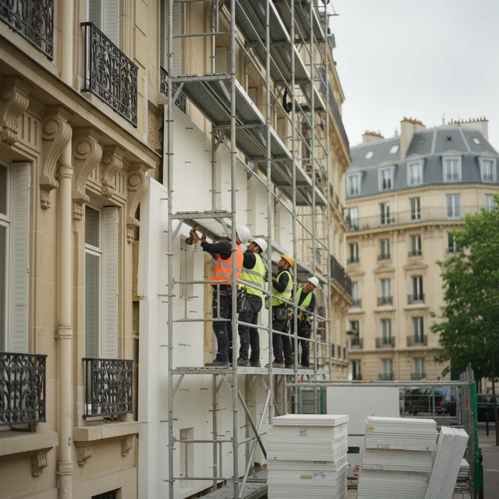L'isolation thermique par l'extérieur constitue l'un des leviers les plus efficaces pour améliorer le classement DPE