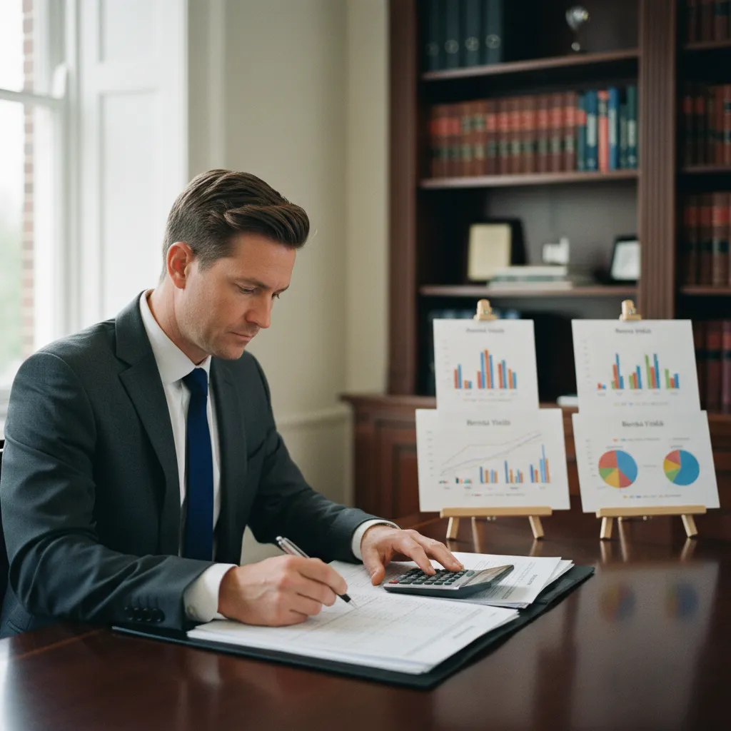 Calcul de la rentabilité nette d'un investissement parking avec un conseiller financier