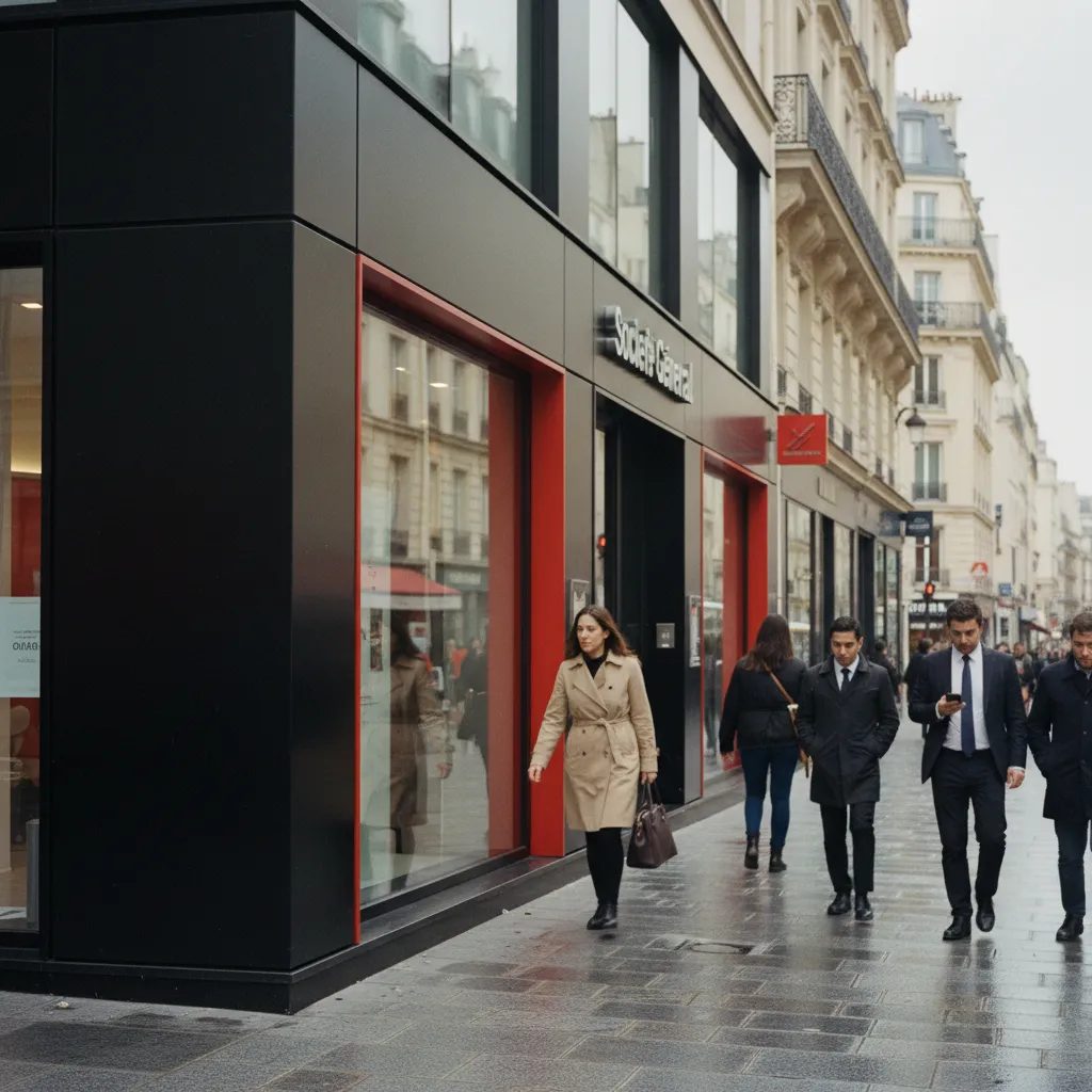 Le groupe Société Générale, maison mère de la filiale assurance Sogecap