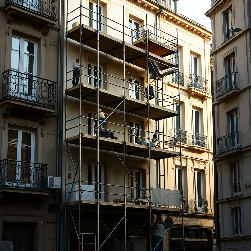Les travaux de ravalement génèrent des appels de fonds exceptionnels importants