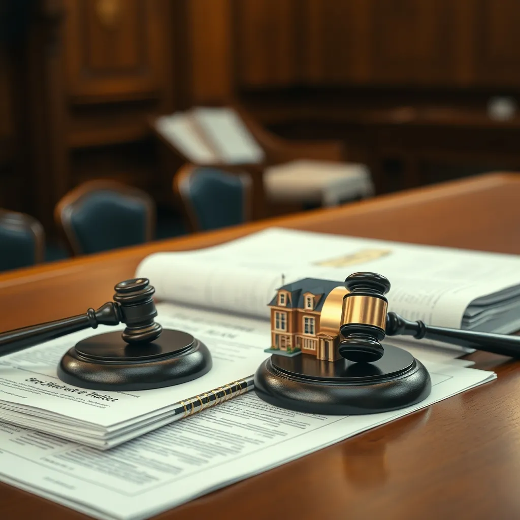 Documents juridiques relatifs à une procédure en droit de la copropriété