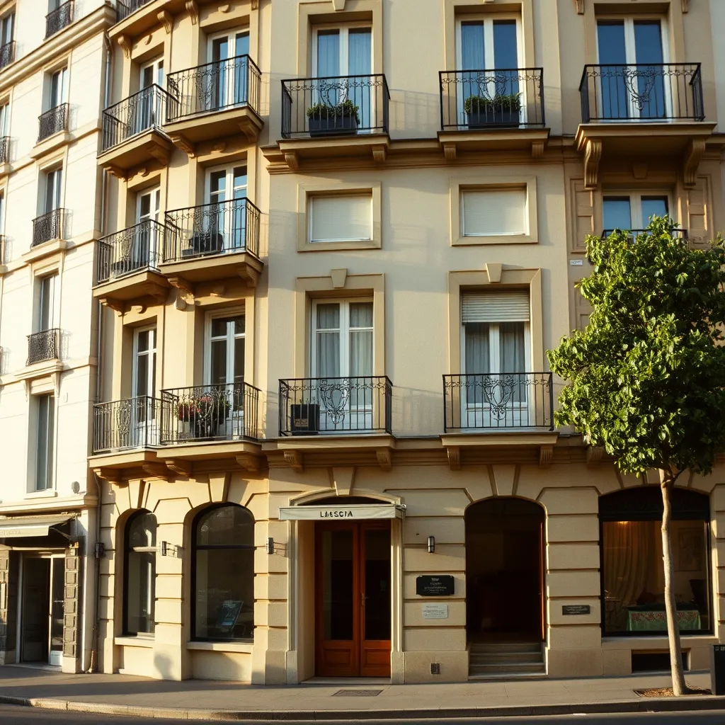 Un immeuble en copropriété de style haussmannien, source fréquente de litiges entre copropriétaires