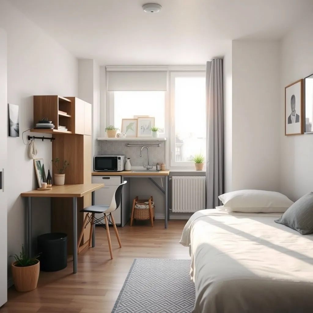 Un studio meublé bien agencé à Rennes se loue entre 380 et 460 euros par mois