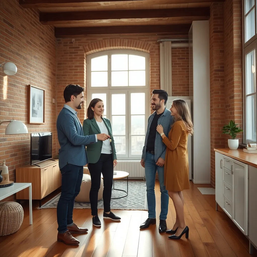 Un appartement rénové dans le centre de Toulouse, typique des biens recherchés par les investisseurs locatifs