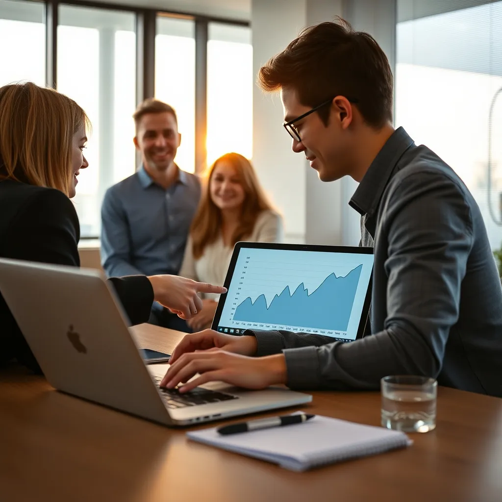 Un conseiller analyse le différentiel entre rendement locatif et coût du crédit