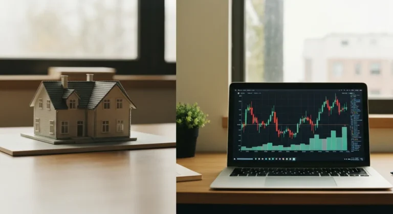 Immobilier ou bourse : comparatif rendement long terme