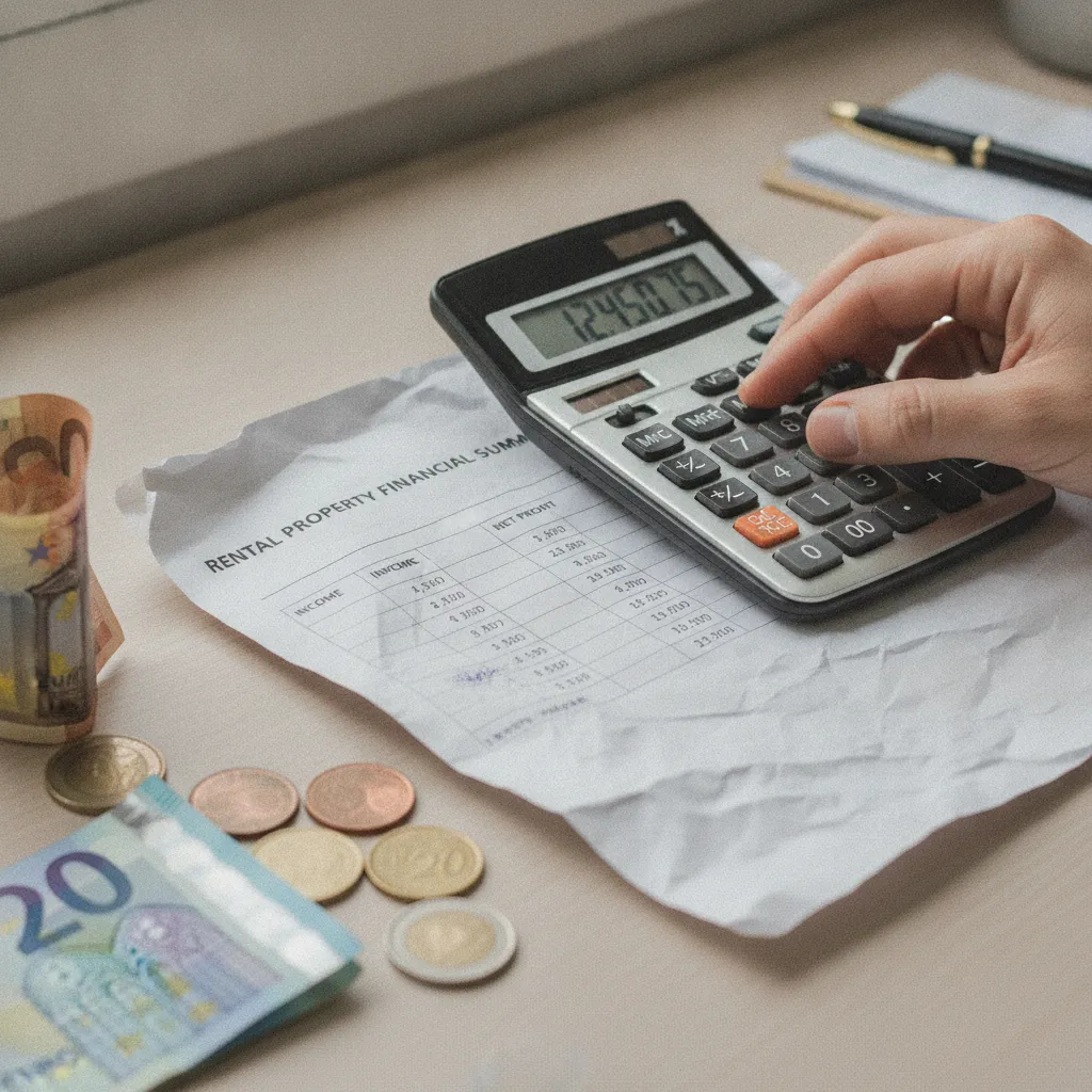 Calcul du dépôt de garantie et des charges pour un bail meublé