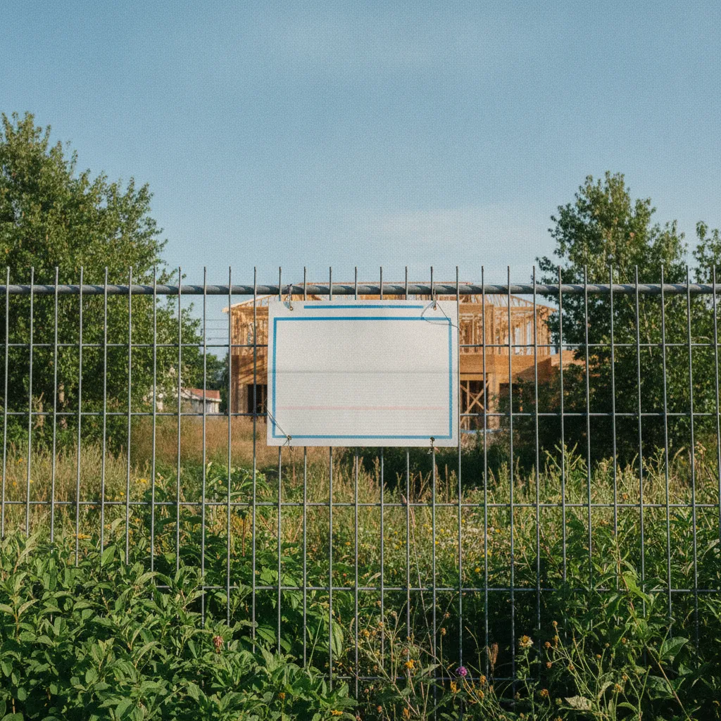 L'affichage de l'arrêté de transfert sur le terrain est obligatoire pendant toute la durée du chantier
