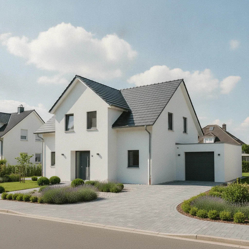 Maison neuve de 100 m² livrée avec prestations milieu de gamme