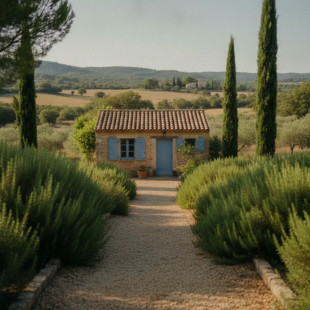 Un cabanon provençal rénové dans les règles, sans modification de l'emprise au sol existante