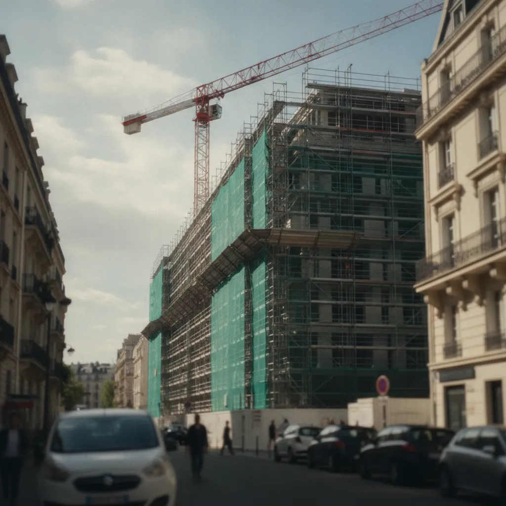 Programme immobilier neuf en cours de construction en zone B1