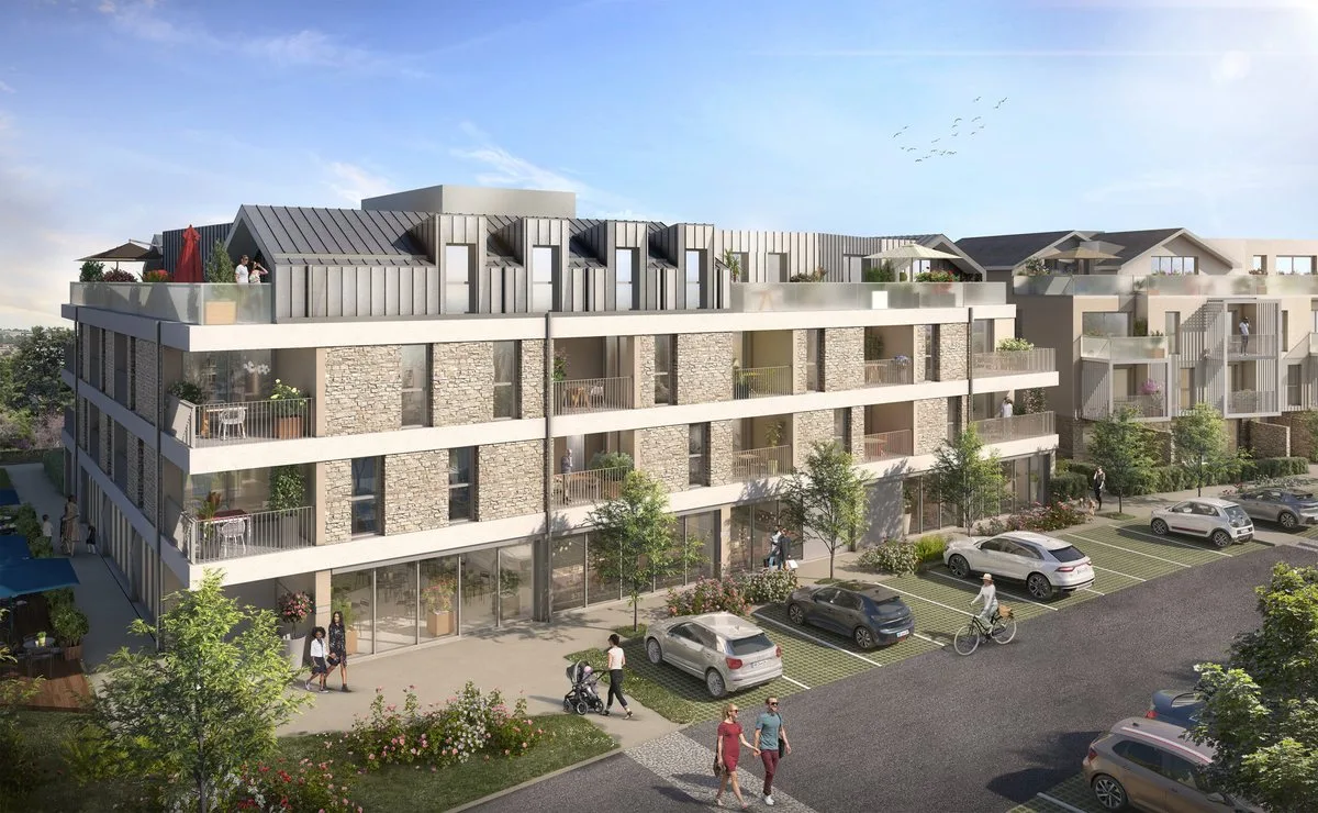 Résidence neuve en Aveyron illustrant la diversification des programmes immobiliers autour de Rodez
